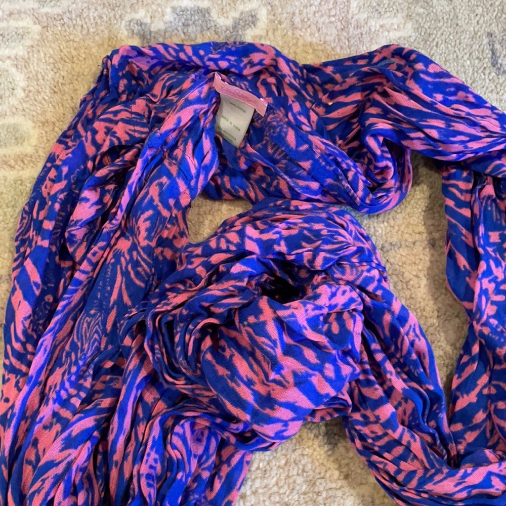 Lilly Pulitzer infinity scarf